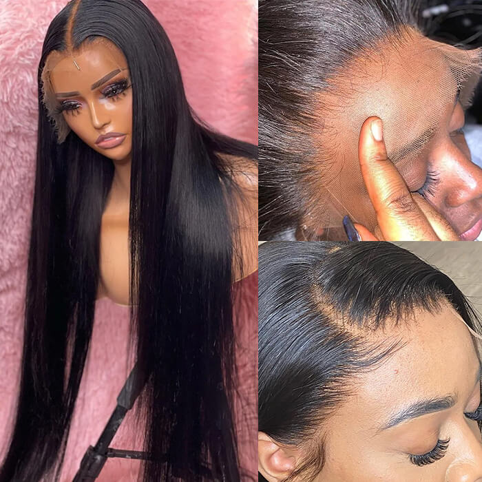 13x6 lace frontal straight wig