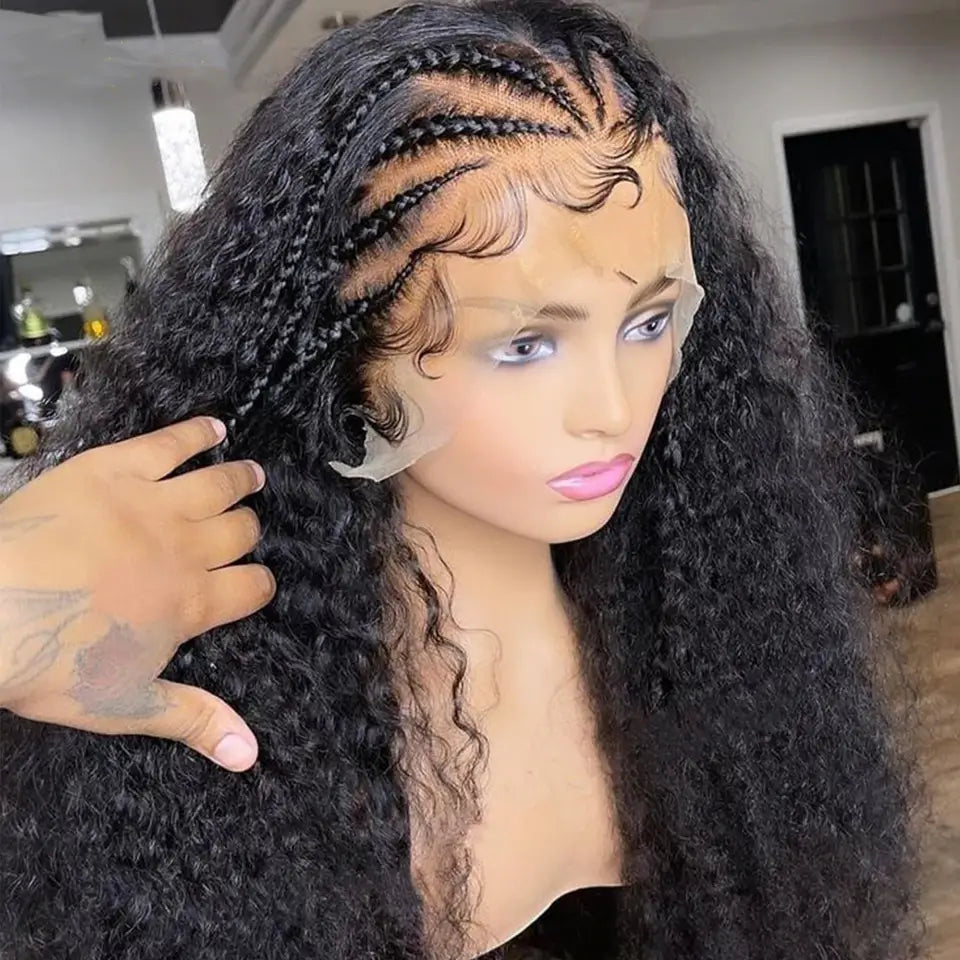Human hair wigs sales with bleached knots