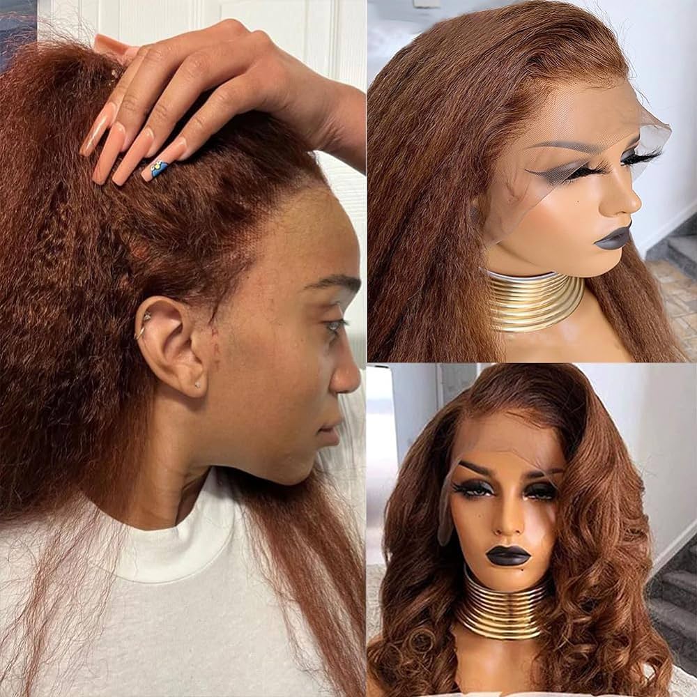 4C Edges Lace Front Wigs