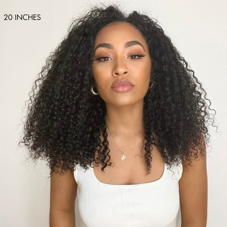 300% Density Popping Curly wig