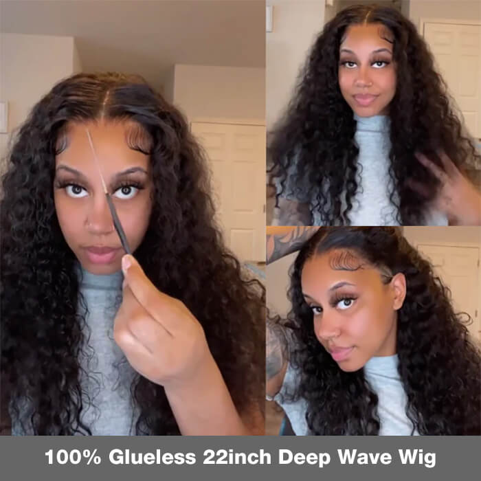 Pre Cut Lace Closure Wigs