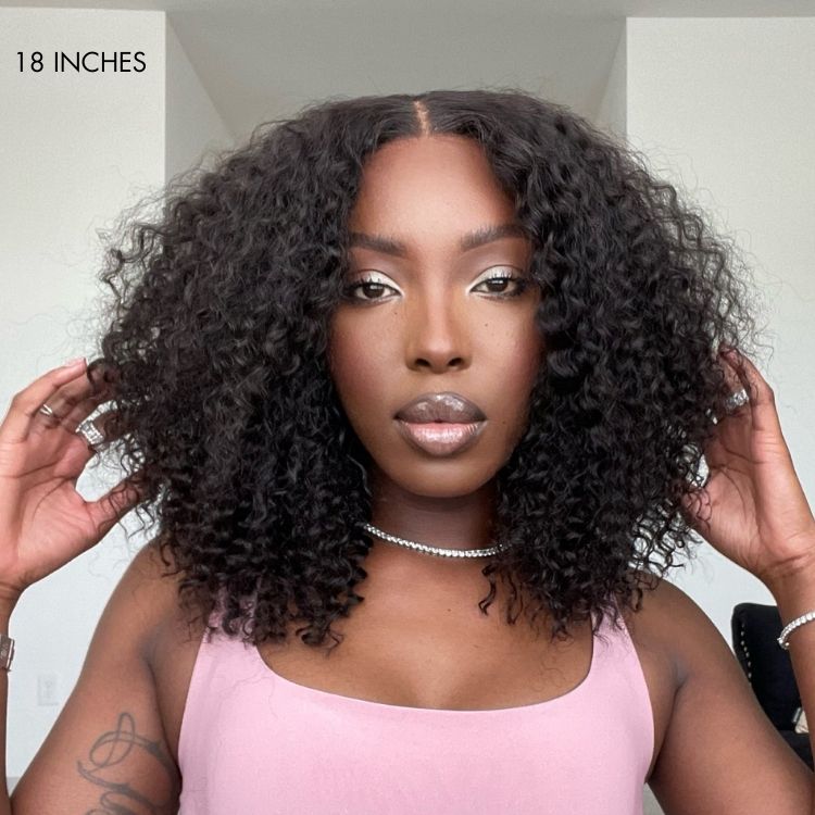 300% Density Popping Curly wig