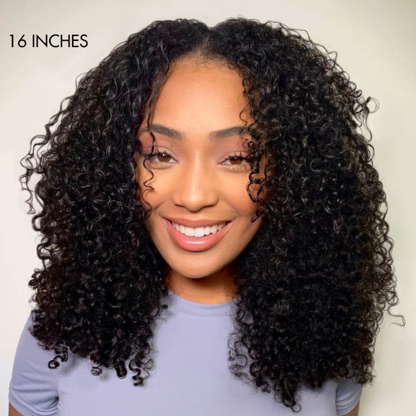 300% Density Coily Curly wig