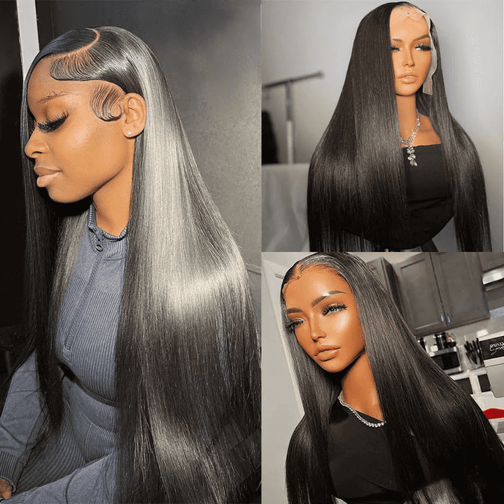 13x6 lace frontal straight wig