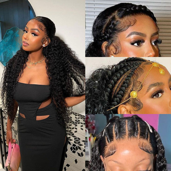 Deep Wave 13x6 Lace Frontal Wig