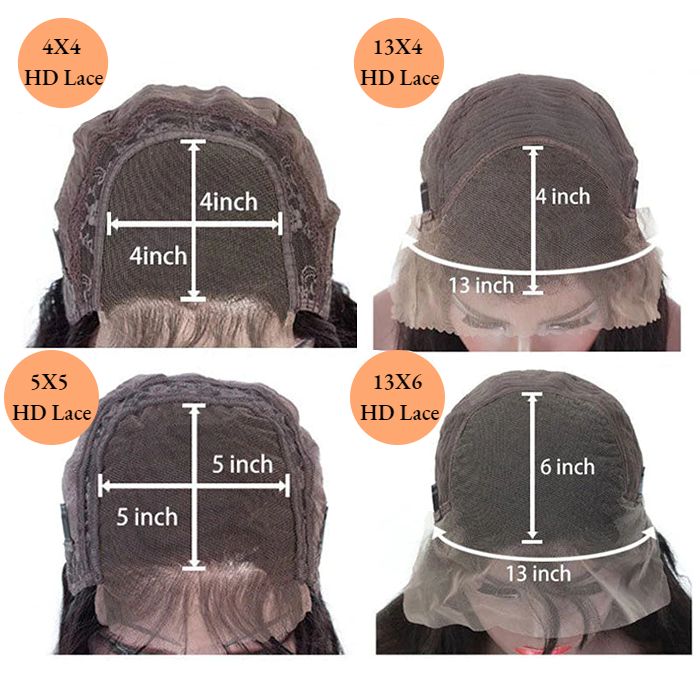613/4 Brown Color Straight Wigs