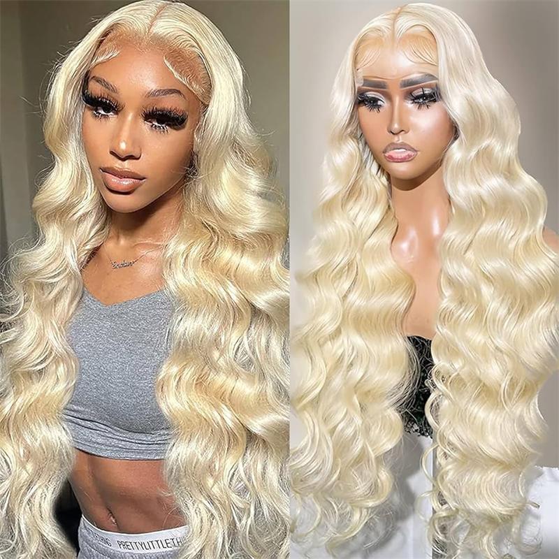 Pizazz Hair 613 Blonde Body Wave 13x6 HD Lace Front Wigs 180% Density