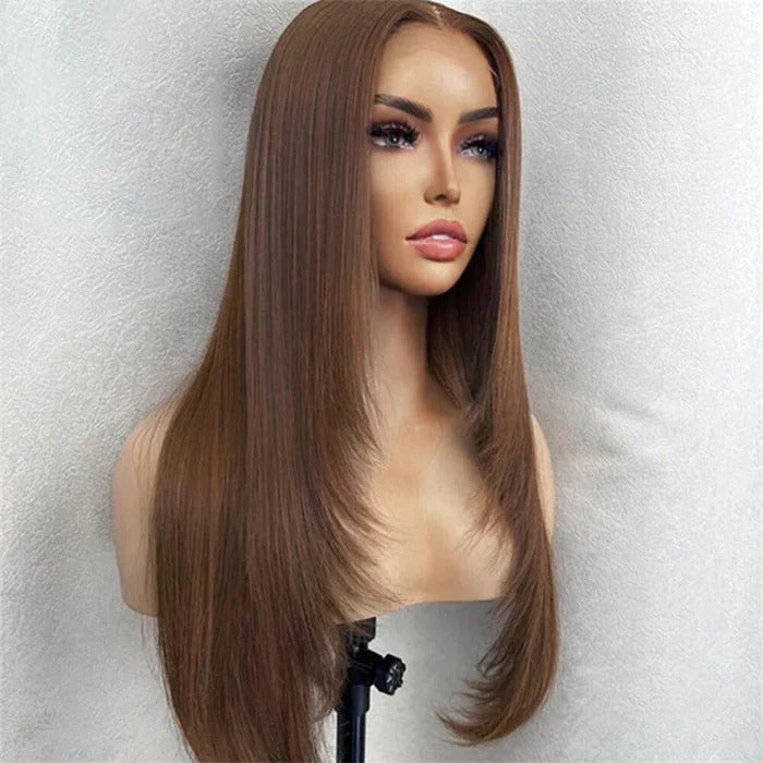 Chestnut Brown Color Wigs