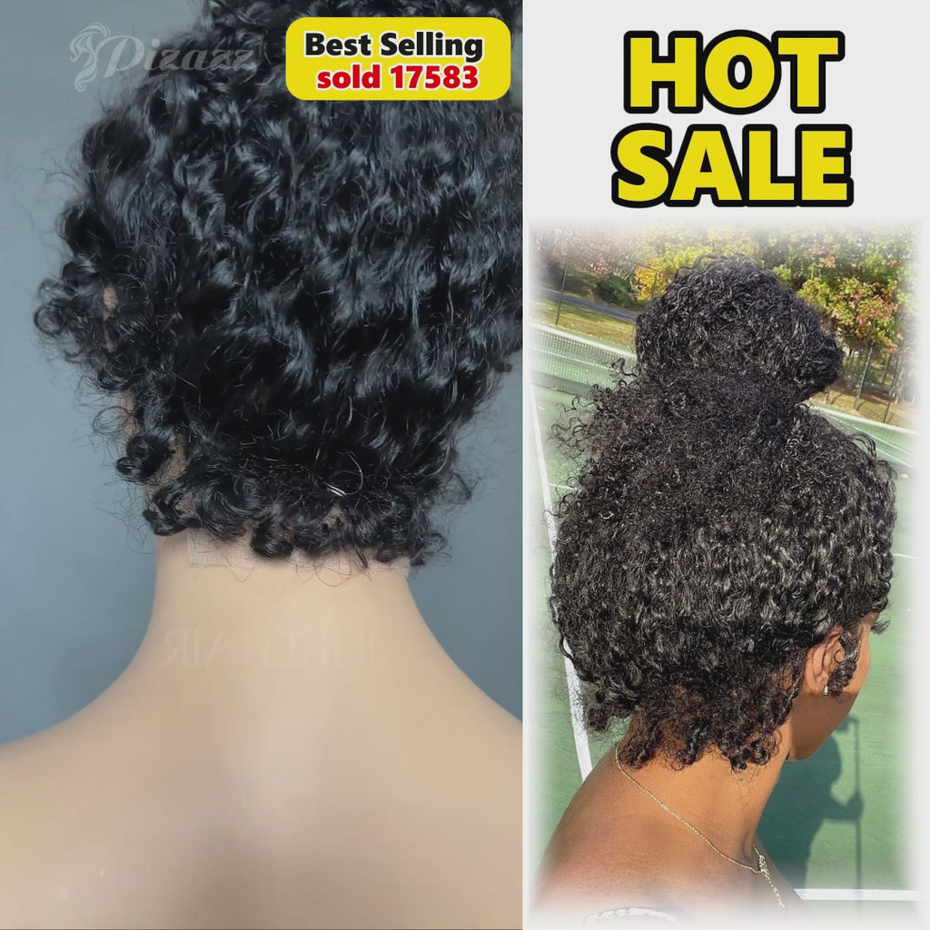 4c edges curly hair 360 hd lace wigs