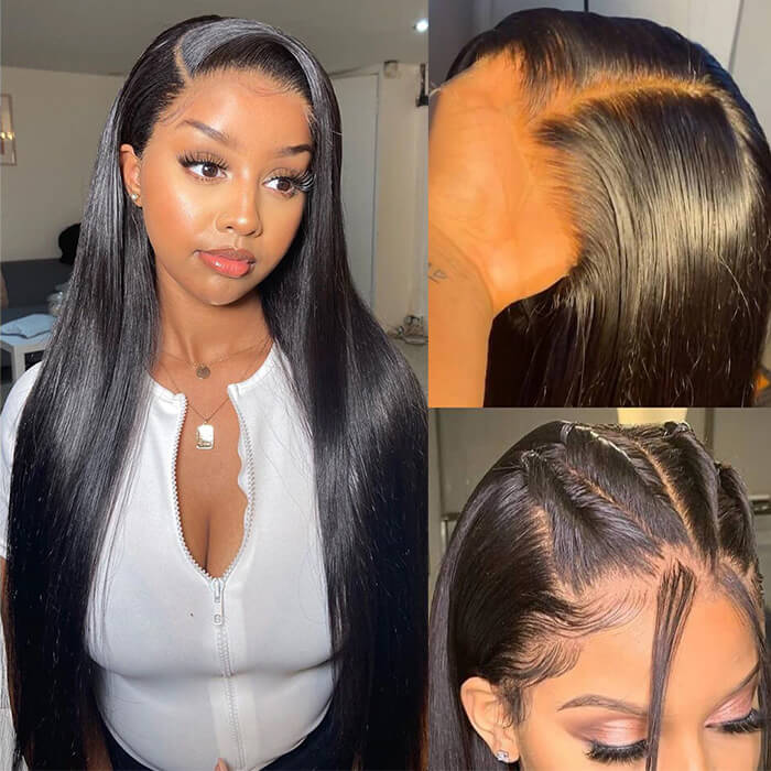 13x6 lace frontal straight wig