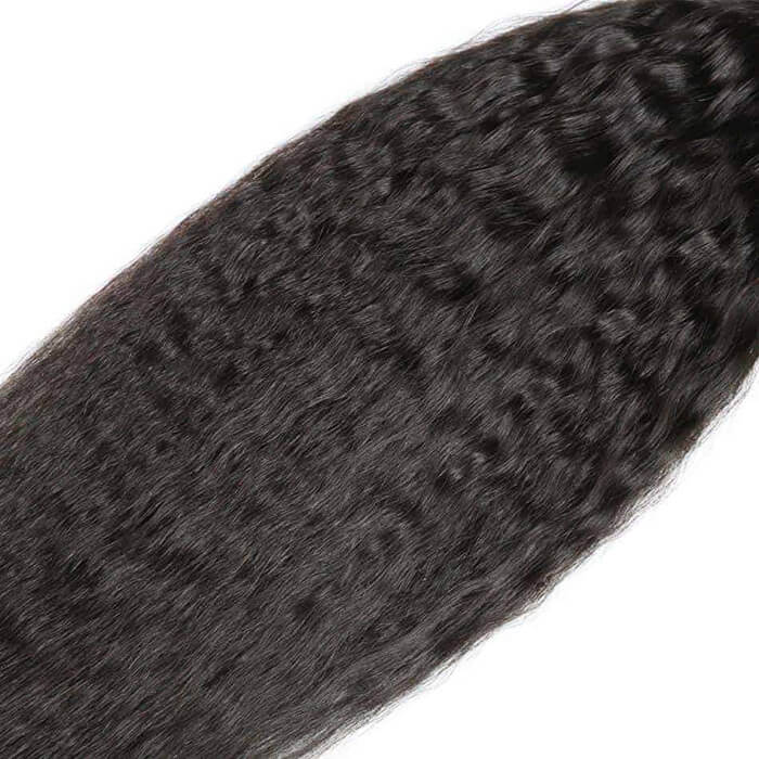Wholesale Kinky Straight Remy Hair Weave 3 Bundles Virgin Human Hair Extensions