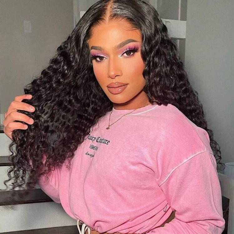 Deep Wave 360 Lace Frontal Wigs