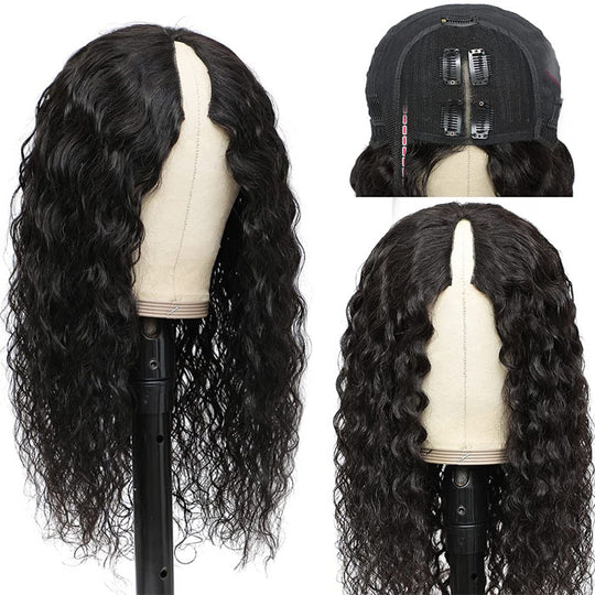 Water Wave V Part Wig