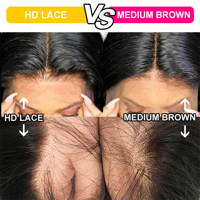 Deep Wave 13X6 New Clean And Clear HD Lace Front Wigs Human Hair Wigs For Women