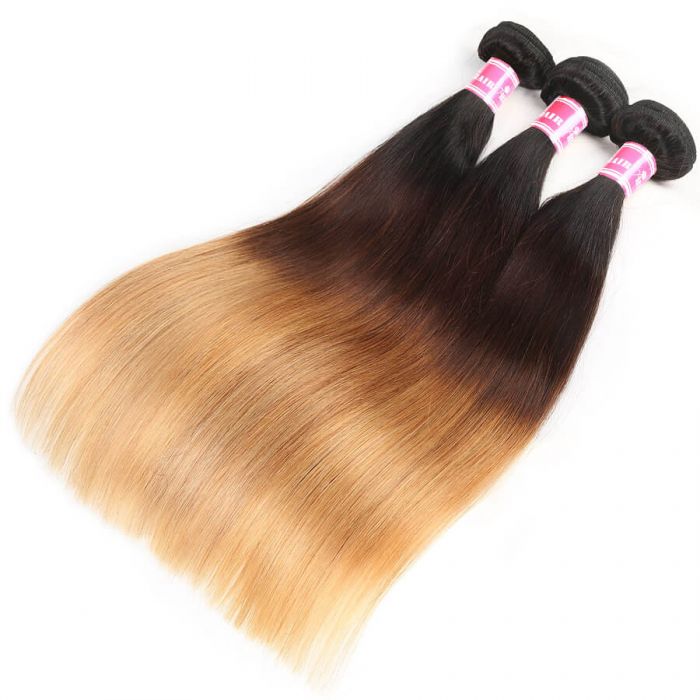 1B/4/27 Color Straight Human Hair