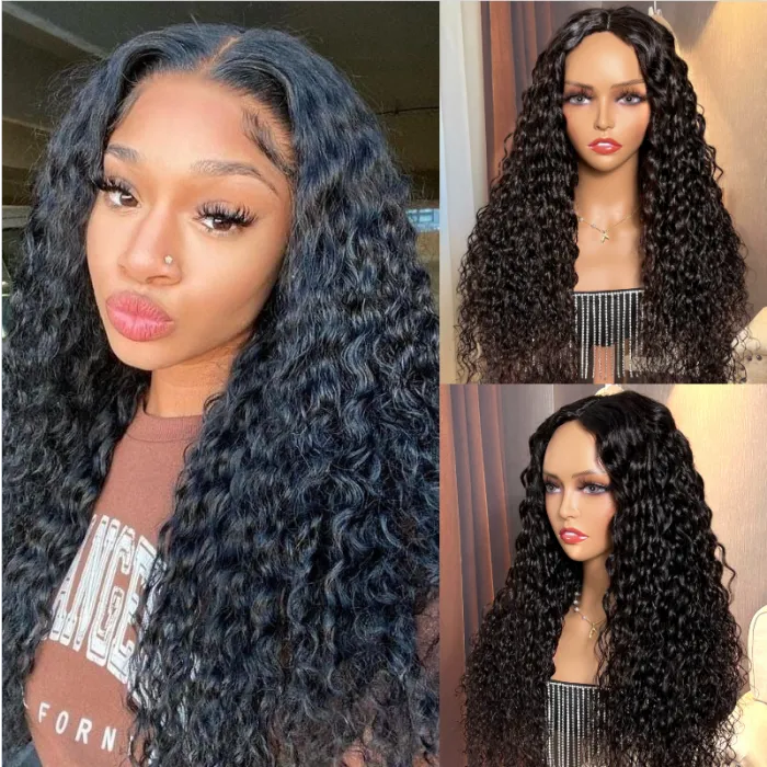 Water Wave V Part Wig