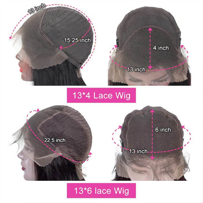 Tiny Knots Water Wave 13x4/13x6 Frontal Wig With Baby Hair High Quality Human Hair Wigs | Real HD Lace