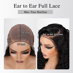 13x6 lace frontal straight wig