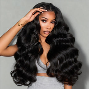 13x6 Body Wave Glueless HD Lace Wear & Go Human Hair Wig