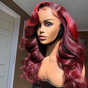 13x6 body wave 99J wig