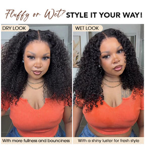 4C Edges Hairline Deep Wave 13x4 Lace Front Wig Glueless Lace Wig