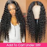 4x4 Undetectable Invisible Lace Closure Wig 12-30inch 100% Human Hair Wigs | Real HD Lace