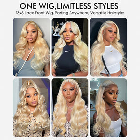 613 Blonde 13x6 hd Lace Front Wig Human Hair Body Wave Wigs