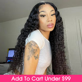 Deep Wave Glueless Wear And Go Wigs Pre Plucked 4x4 & 5x5 Pre Cut Lace Closure Wigs Beginner Friendly