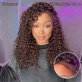 4C Edges Hairline Deep Wave 13x4 Lace Front Wig Glueless Lace Wig