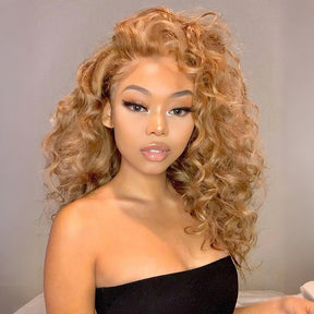 #27 Honey Blonde Loose Deep Wave 13x6 Pre Everything Lace Wig