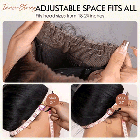 #613 Blonde Wigs Body Wave Invisi Strap 360 Transparent Lace Frontal Wig Pre Plucked Human Hair Wigs