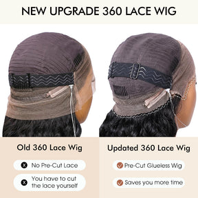 #613 Blonde Wigs Body Wave Invisi Strap 360 Transparent Lace Frontal Wig Pre Plucked Human Hair Wigs