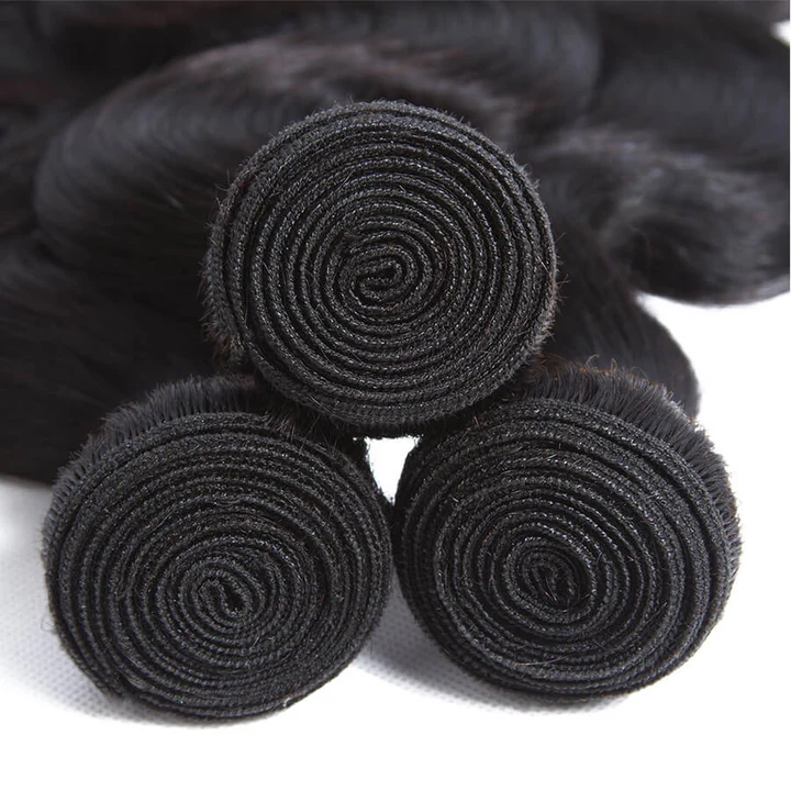 Brazilian Hair Body Wave Human Virgin Hair Weft 3 or 4 Bundles/Pack