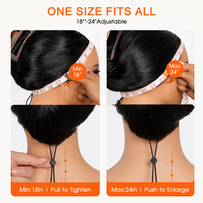 Short Boho Braids Bob Wig Water Wave Pre Cut 5x5 HD Lace Drawstring Human Hair