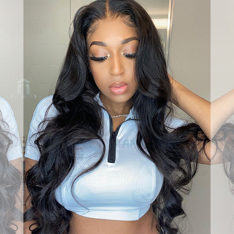 Body Wave 5x5 HD Lace Closure Wig Pre Plucked Hairline