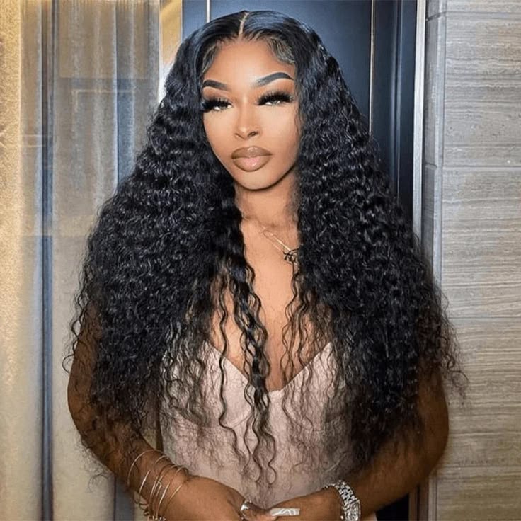 Effortless Curly Glueless 5x5 Closure Pre-Cut Lace Wig