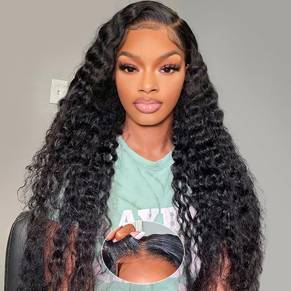 Effortless Curly Glueless 5x5 Closure Pre-Cut Lace Wig