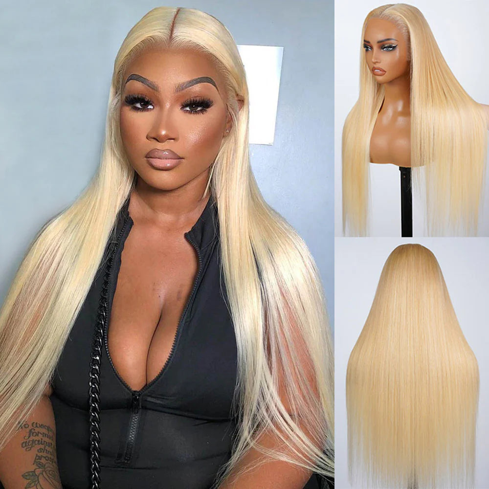 613 Blonde 13x6 hd Lace Front Wig Human Hair Body Wave Wigs