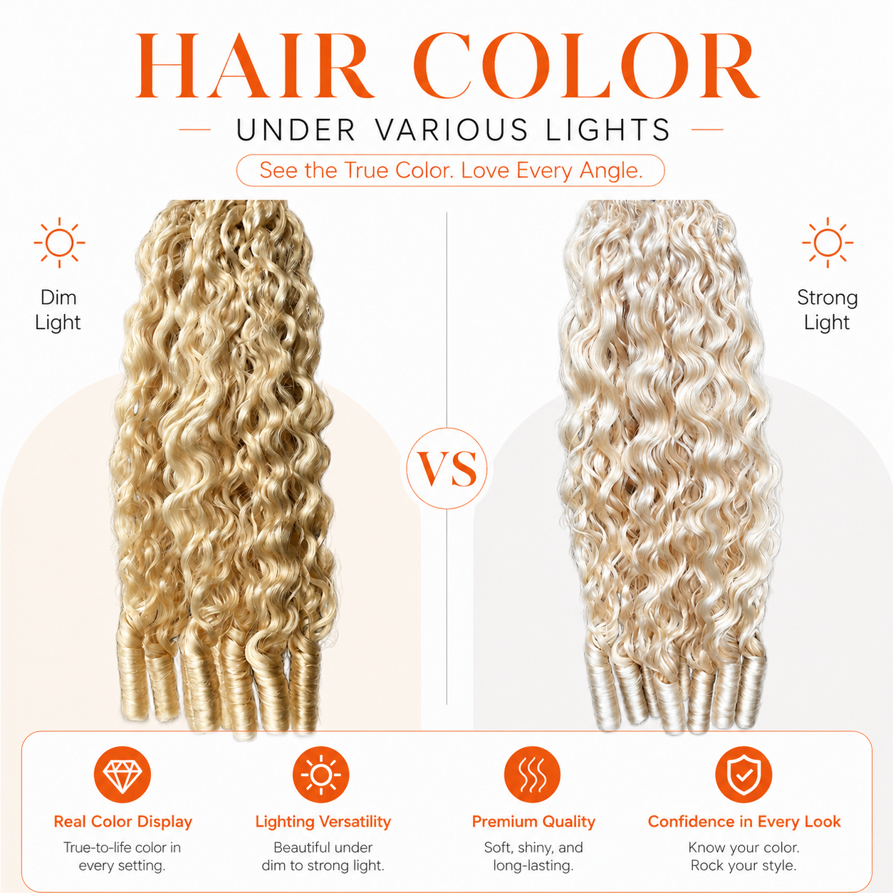 613 Honey Blonde Pre-Separated Burmese Curly Crochet Human Hair, Real Human Hair Crochet Extensions, Lightweight Reusable Curly Strands