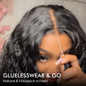Deep Wave 5x5 HD Lace Closure Wig Put On & Go Glueless Human Hair Wigs Beginner Friendly