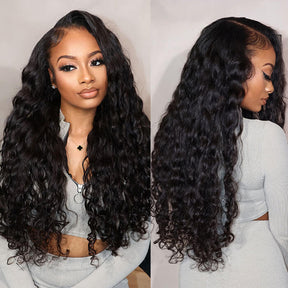 Vibe Beach Curls Passion Wave Glueless Wig Pre Plucked Natural Hairline 5x5 HD Lace Closure Human Hair Wigs