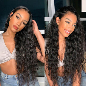 Vibe Beach Curls Passion Wave Glueless Wig Pre Plucked Natural Hairline 5x5 HD Lace Closure Human Hair Wigs