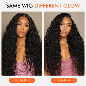 Vibe Beach Curls Passion Wave Glueless Wig Pre Plucked Natural Hairline 5x5 HD Lace Closure Human Hair Wigs