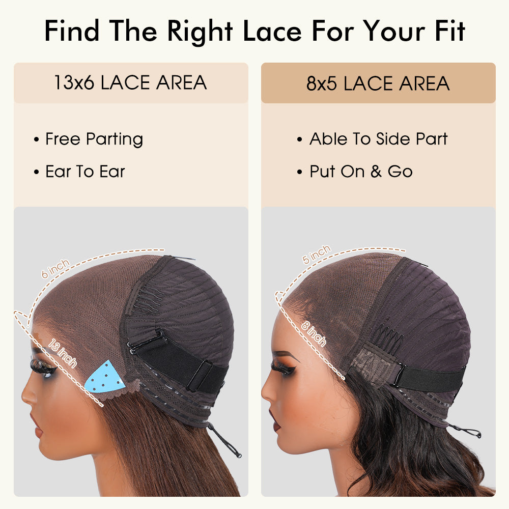 Loose Deep Wave Lace Front Wigs Human Hair Pre Plucked Pre Bleached 180 Density Glueless Human Hair Wigs