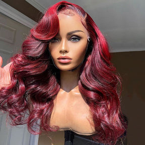 13x6 body wave 99J wig