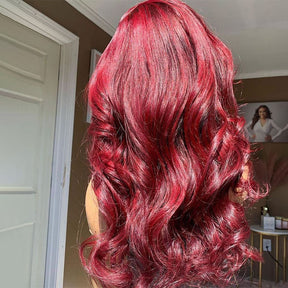13x6 body wave 99J wig