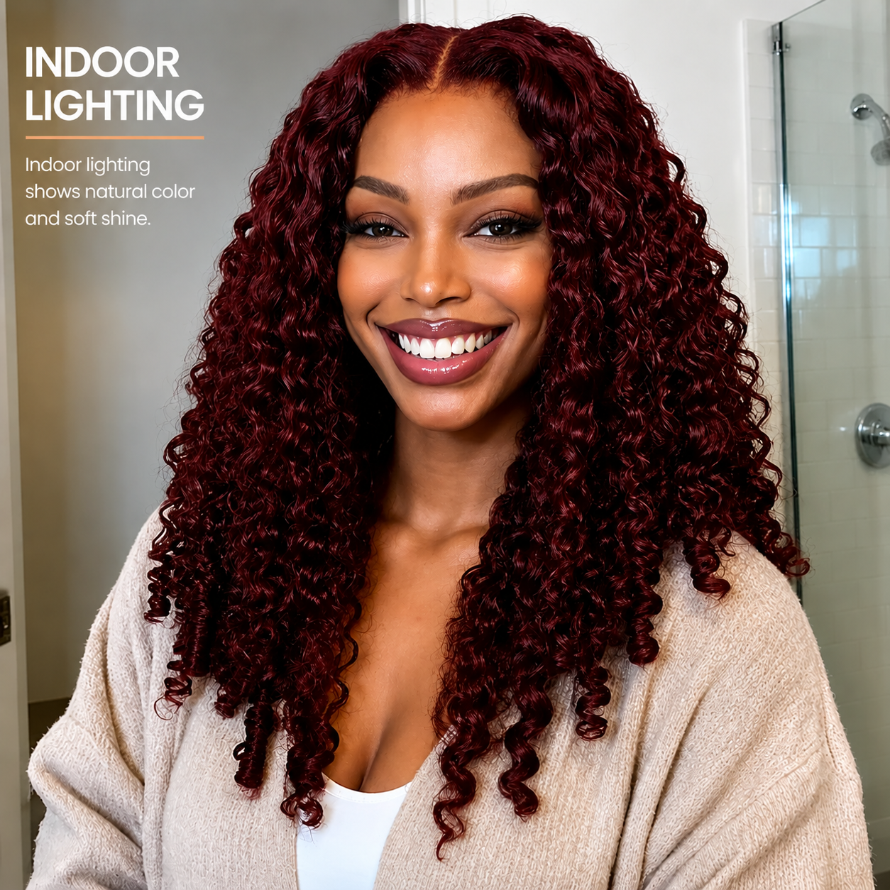 99J Burmese Curly Glueless Wig Bleached Knots 13x6 Full Pull Go Lace Front Wear Go Wig With Flexible Fit Drawstring