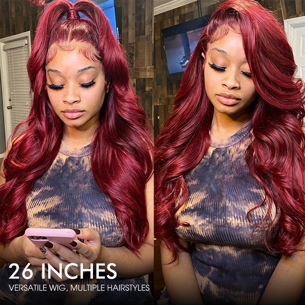 Light 99J 13x6 Body Wave Hd Lace Pre-everything Glueless HD Lace Wigs