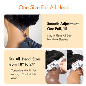 3 In 1 Half Wig | Burmese Curly With Finger Coil Ends Glueless Install Filp Over Half Wig With Adjustable Drawstring