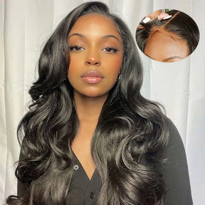 Pizazz Pull & Go Glueless Wig 13×6  Body Wave  Wig Invisi-Drawstring Pre-Everything Human Hair Wig